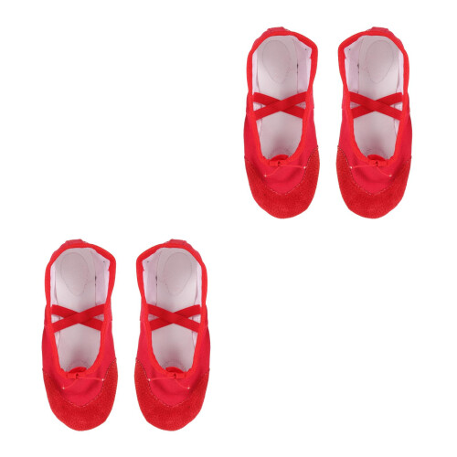 2Paires Ballerines De Danse Pour Yoga Danse Moderne 1