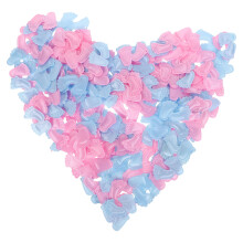 600St Babyschootjes Confetti Non-Woven Baby Shower Decor Assorti Kleur