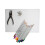 12Pièces Blanches Thermorétractables DIY Durable Pratique 1