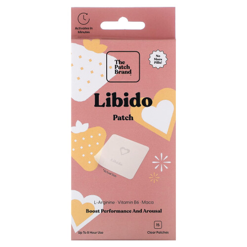 The Patch Brand, Libido Patch, 15 Heldere Patchen