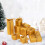Julklappsaskar i matt rött papper, 7 st 4