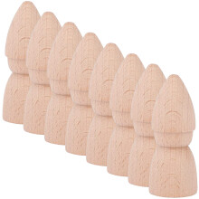24St Ongeverfde Peg Voor Kinderen, DIY Handschilderen