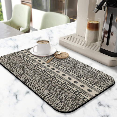 Skridsikker absorberende måtte til kaffestation 45x60 cm 1