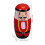 Juego de 5 muñecas rusas Matryoshka Cascanueces 6