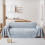 Polyester Sofa Blanket Full Cover Beige Blue Pink White 6