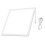 2Sets White Acrylic LED Video Recording Light Panel for Indoor Filming 1