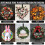 Crochets pour couronnes de Noël, robustes, capacité de 4,5 kg (10 lb) 6
