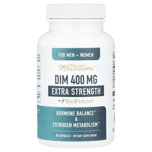 SMNutrition, DIM, 400 mg, 90 Comprimidos