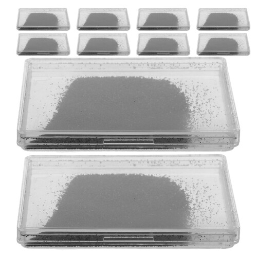 40Pcs Iron Filings Physics Box Magnetic Science Experiment Tool