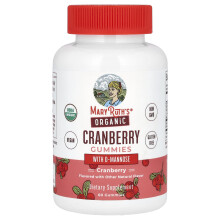 MaryRuth's, Orgaaninen Omenaliitukset Gummies D-Mannosella, 60 Gummies