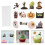 24Pièces Décorations Cupcake Halloween Papier Couleurs Variées 1