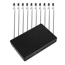 2Ensembles Clips Crocodile Peinture Modélisme Noir Plastique Métal