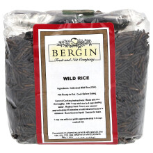 Bergin Fruit and Nut Company, Ryż Dzik, 16 oz (454 g)
