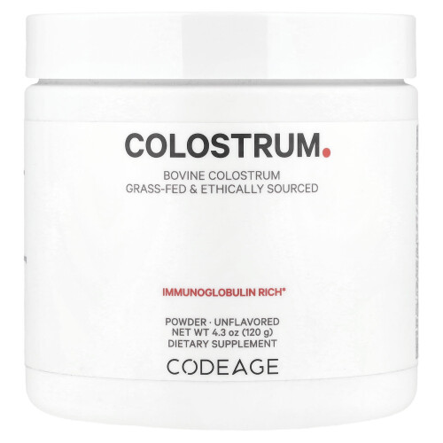 Codeage, Kolostrum Poeder, Ongevoopt, 4,3 oz (120 g)