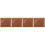 4Pièces Tapis Repassage Heat Press Marron Réutilisable Pour 6