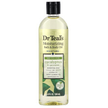 Dr. Teal's, Olio di Bagnata e Corpo Idratante, Eucalipto & Peperonia, 8.8 fl oz (260 ml)