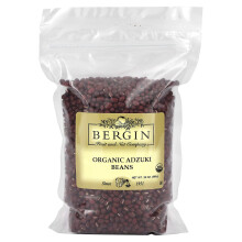 Bergin Fruit and Nut Company, Fasole Adzuki Organică, 20 oz (568 g)