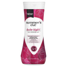 Summer's Eve, 5 w 1 Daily Odświeżająca Mydło, Amber Nights, 15 fl oz (444 ml)