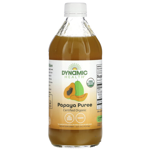 Dynamic Health, Πουρέ Παπάγια, 16 fl oz (473 ml)