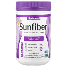 Bluebonnet Nutrition, Bluebonnet Ernährung, Sunfiber, Vorbeugende Lösliche Faser, 7,4 oz (210 g)