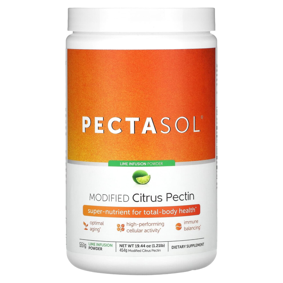 Econugenics , Pectasol, Modified Citrus Pectin, Lime Infusion, 19.44 Oz (1.21 Lb)