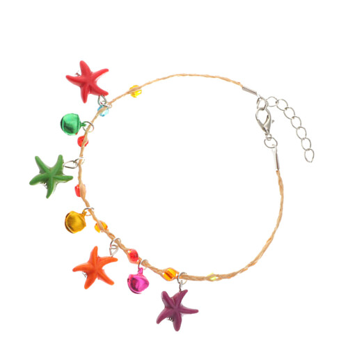 2Pièces Bracelets De Mode En Et Pierres Multicolores