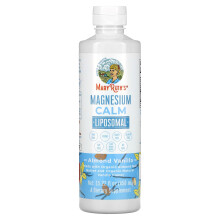 MaryRuth's, Magnézium Nyugtató Liposzómás, Málna Vanília, 15,22 fl oz (450 ml)