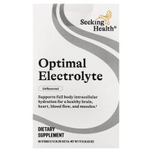 Seeking Health, Optimal Elektrolyt, Unflavoured, 30 Sticks, 0,201 oz (5,7 g) pro Stück