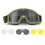 Γυαλιά ασφαλείας Airsoft Desert Locust, αντιθαμβωτικά γυαλιά ασφαλείας, ανθεκτικά στις 2