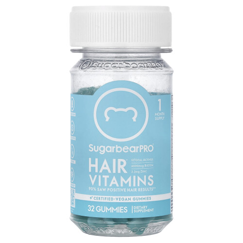 SugarbearPro, Haar Vitamine Gummis, 32 Gummis