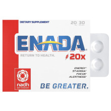 ENADA, 20x, 20 mg, 30 lohkaisua