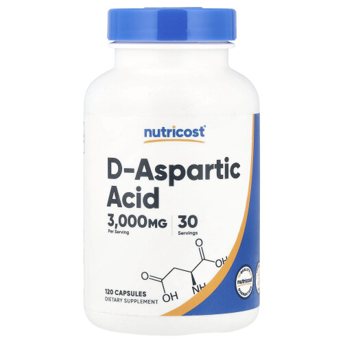 Nutricost, Ασπαρτική Acid, 120 Φύλλα (750 mg ανά Φύλλο)