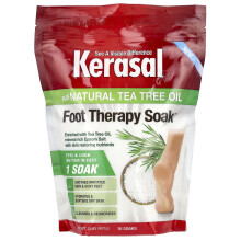 Kerasal, Terapia de Pé, Banho Natural com Óleo de Árvore do Chá, 2 lbs (907 g)