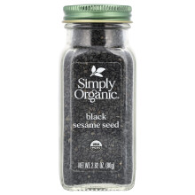 Simply Organic, Zwarte Sesamzaad, 2,82 oz (80 g)