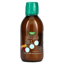 Nature's Way, NutraVege, Omega-3 Plant, Extra Strength, Cranberry Orange, 1,000 mg, 6.8 fl oz (200 ml)