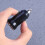 Universal USB-port bilopladeradapter (sort) 6