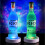LED Rechargeable Cup Coaster RGB Light 3