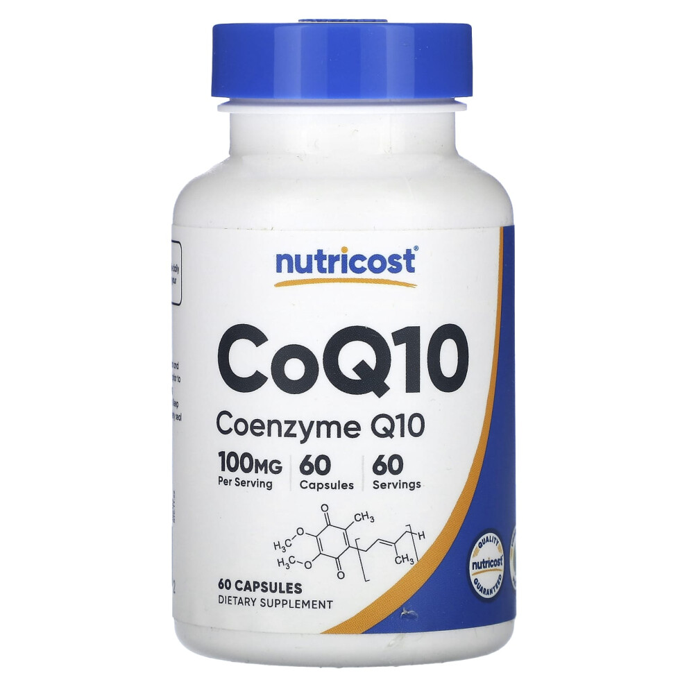 Nutricost , Coq10, 100 Mg, 60 Capsules