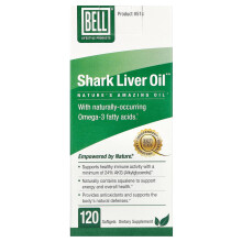 Bell Lifestyle, Hartlongolie van haaien, 120 zachte capsules