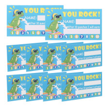 750Pièces Cartes Motivation Enseignement Cartoon Vert
