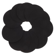 40Pièces Coton Ignifuge Noir Multi-Usage Pour Rangement Sécurisé