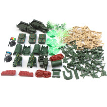 264Pièces Ensemble Plastique Militaire Coloré Pour Enfants Jouer