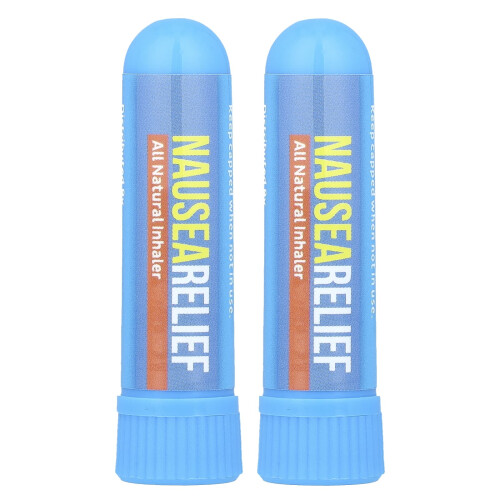 Basic Vigor, Nausea Relief All Natural Inhaler, 2 Πακέτα