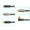 2RCA-Stecker auf 2RCA-Buchse Verlängerungskabel 3