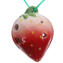 3Pièces Instruments À Vent Ocarina 6 Trous En Céramique Pour Enfants