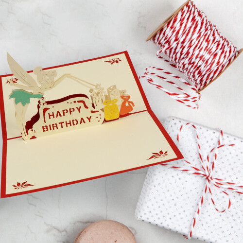 3 Pcs from Birthday Cards 3D Three-dimensional Greeting 1