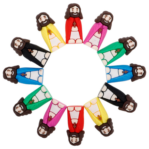 48Pièces Miniatures Assorties En Pour Religieuse