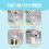 French Press en melkschuimer set – 4,5 kopjes, aqua 3