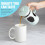 French Press en melkschuimer set – 4,5 kopjes, aqua 4