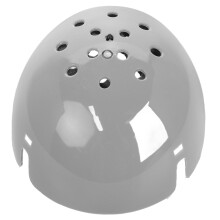 2Pièces Doublure Casque ABS Gris Anti-Chocs Remplaçable